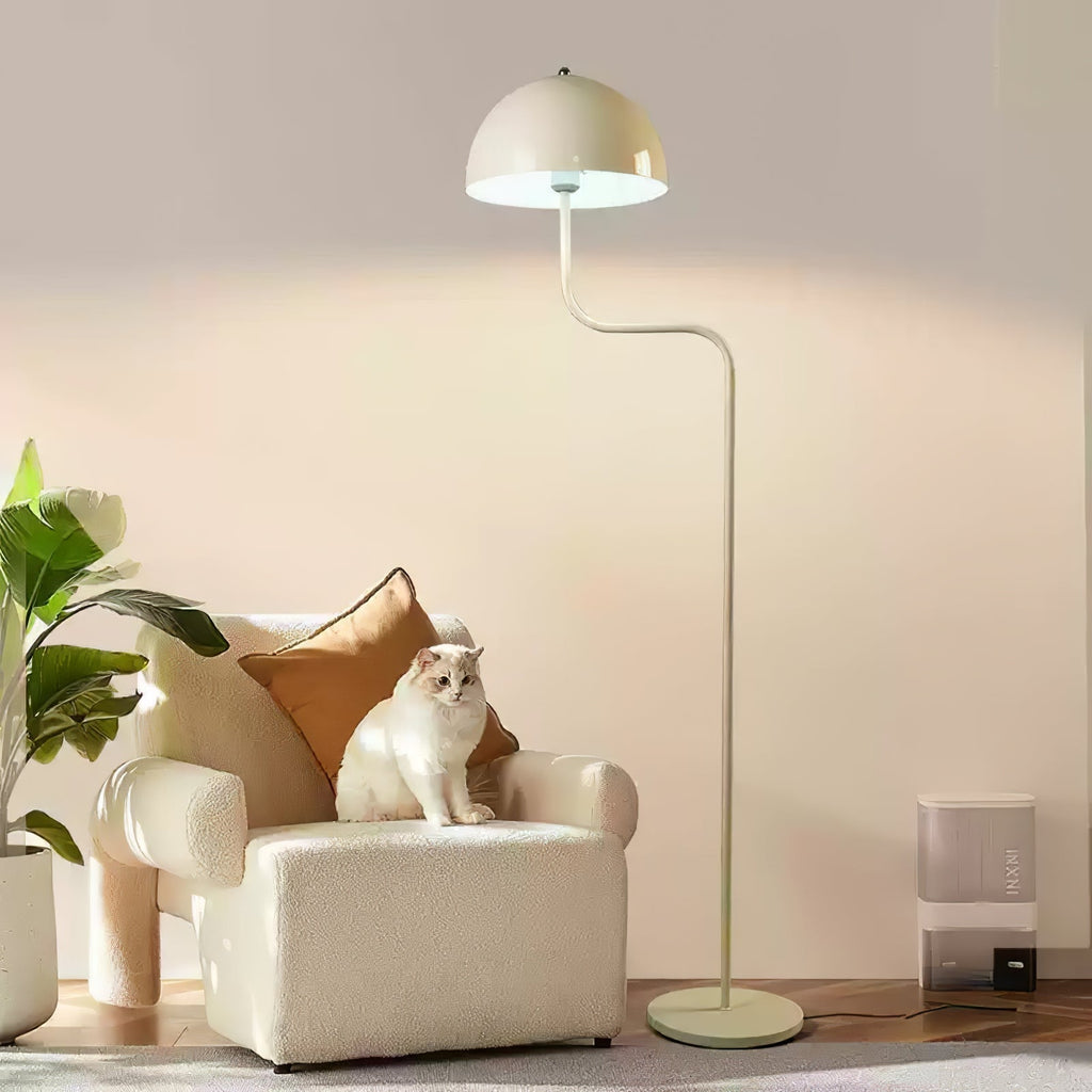 Arc Stem Dome Floor Lamp | Ventumra