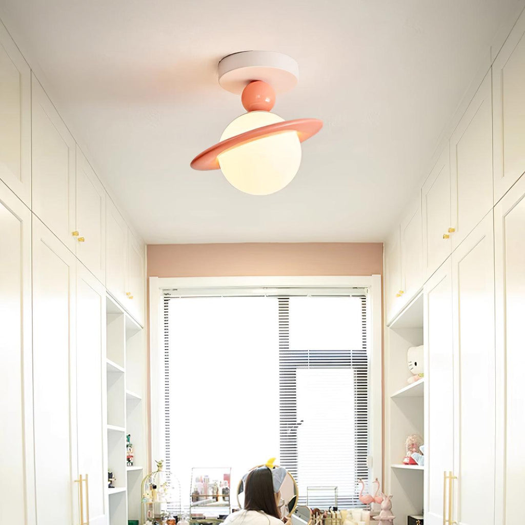 Pivoro Red and White Ceiling Light | ventumra