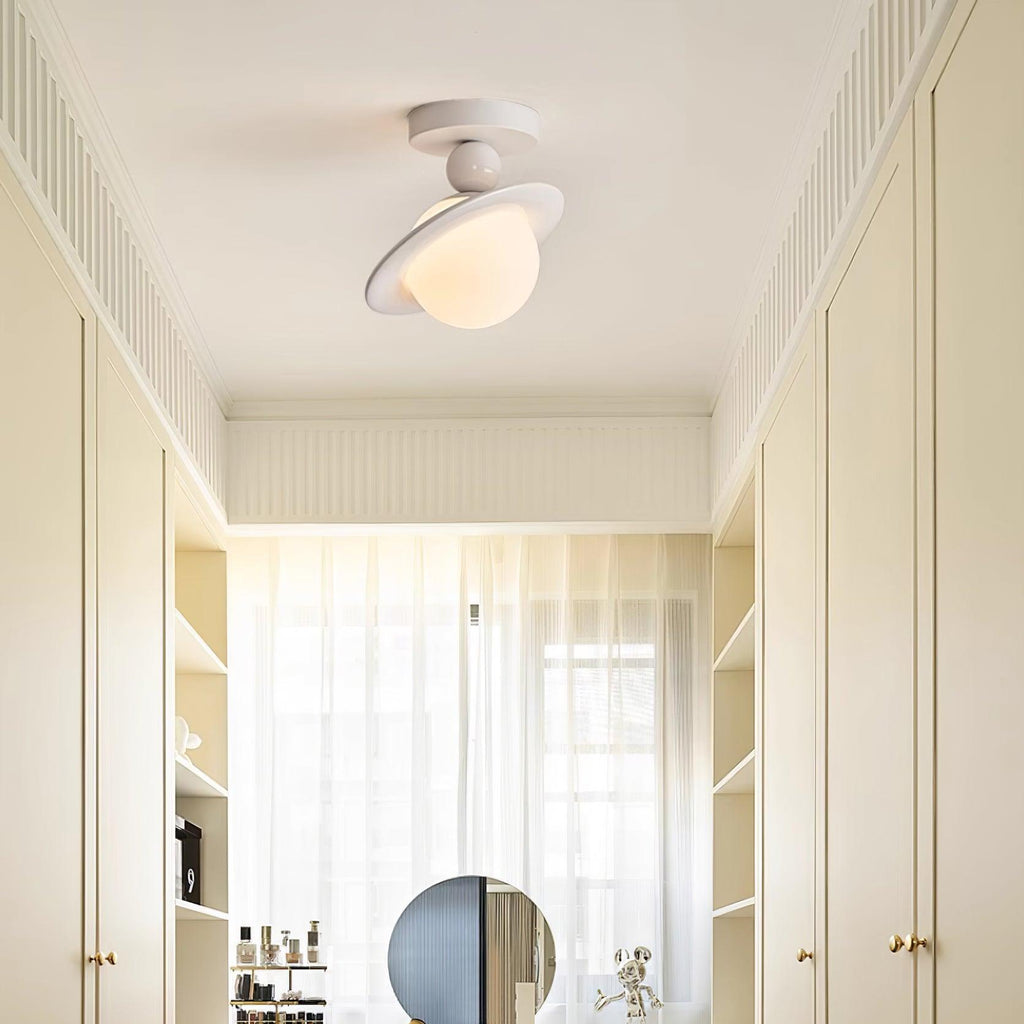 Pivoro Red and White Ceiling Light | ventumra