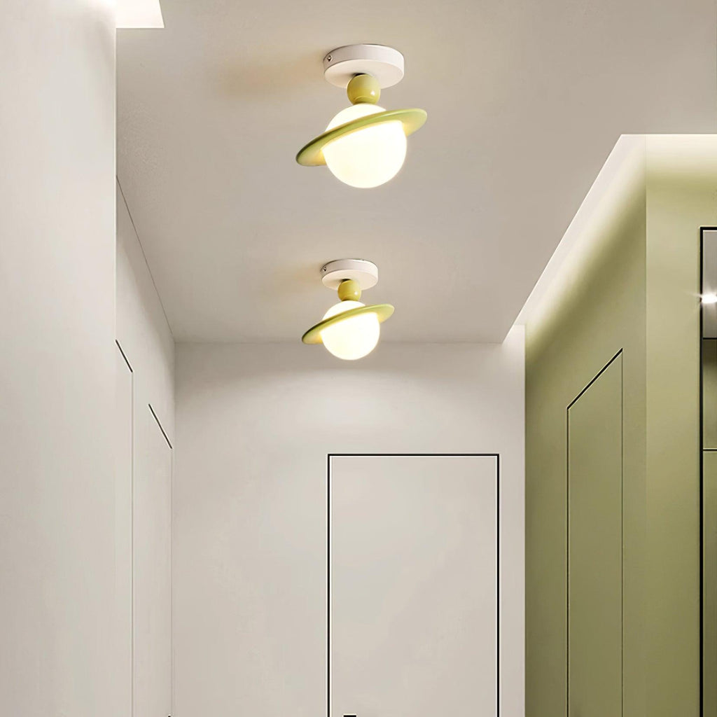 Pivoro Red and White Ceiling Light | ventumra