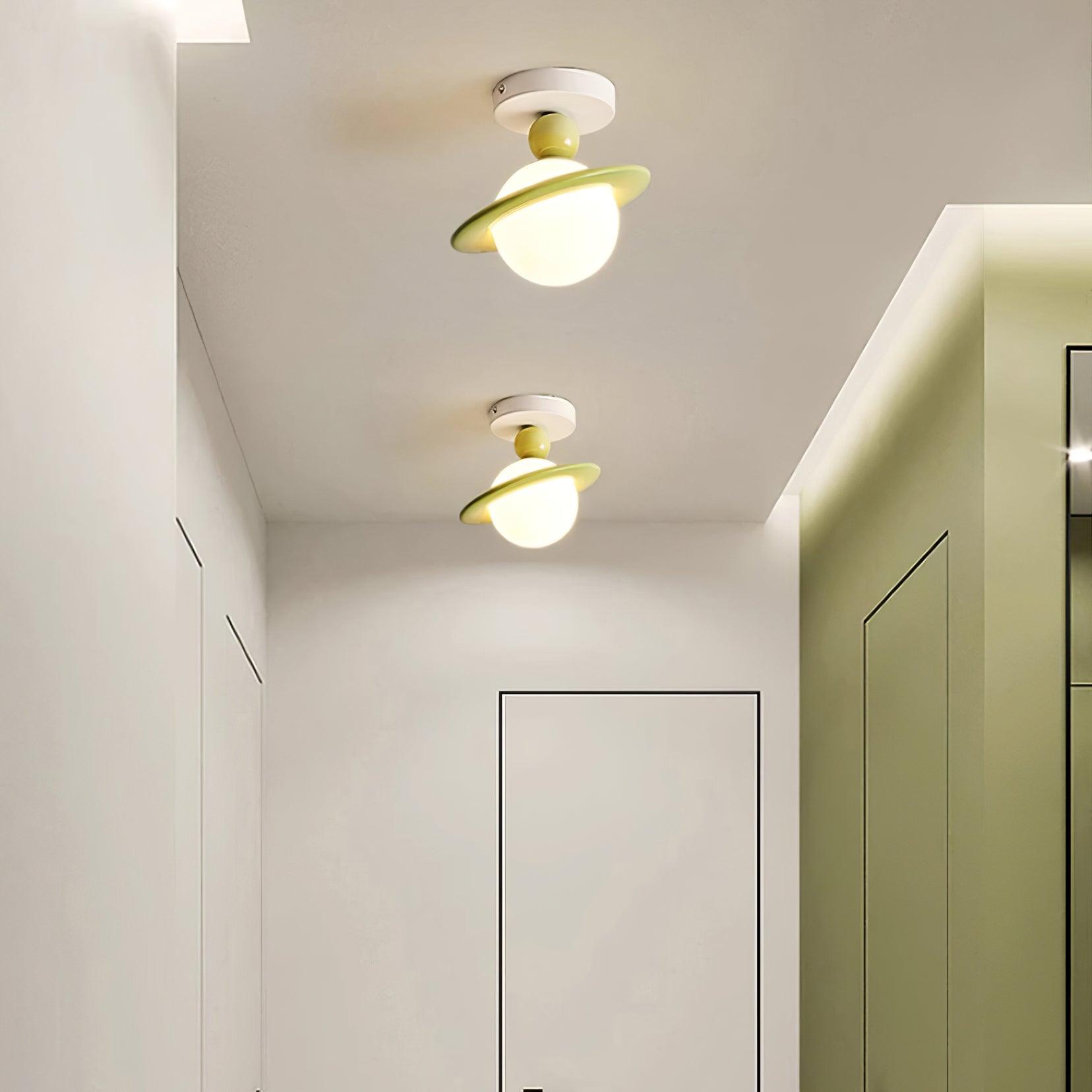 Pivoro Red and White Ceiling Light | ventumra