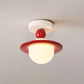Pivoro Red and White Ceiling Light | ventumra