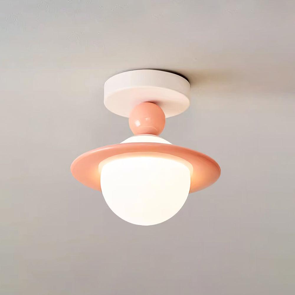 Pivoro Red and White Ceiling Light | ventumra