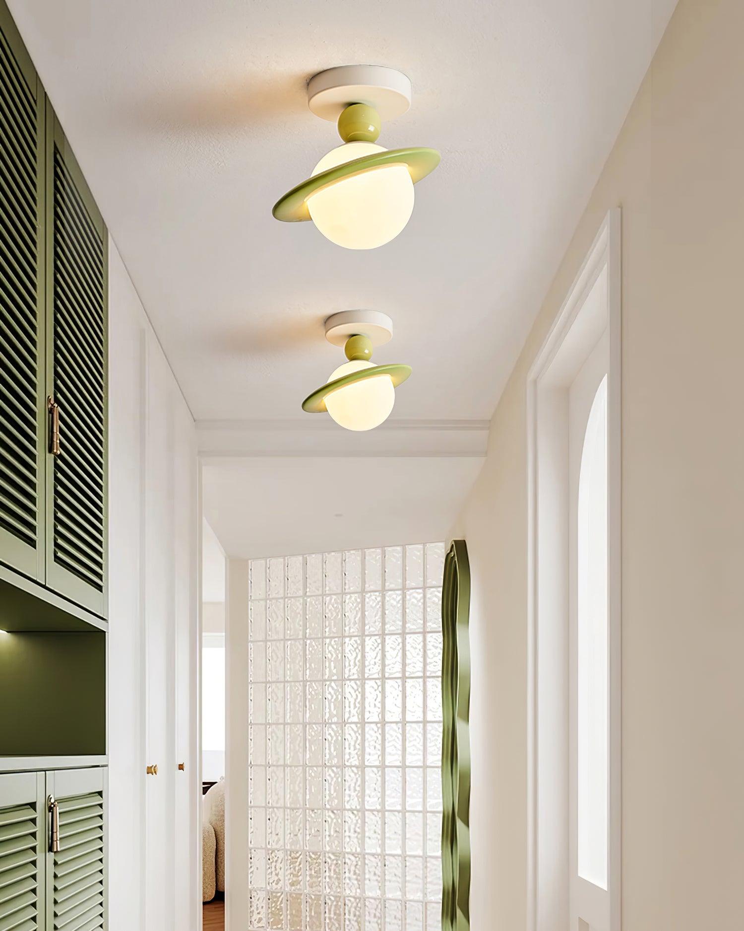 Pivoro Red and White Ceiling Light | ventumra
