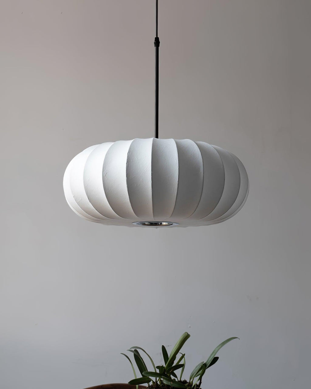 Kirei Silk Pendant Light in Minimalist Wabi-Sabi Style