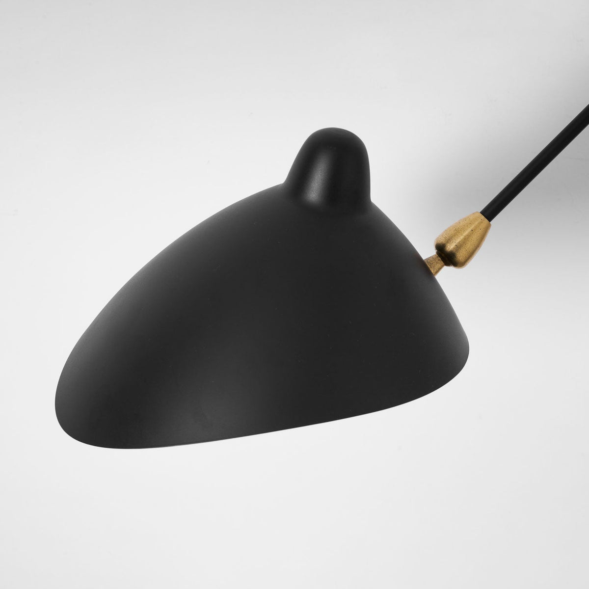 Adjustable Long Arm Metal Wall Sconce with Rotating Shade | Ventumra