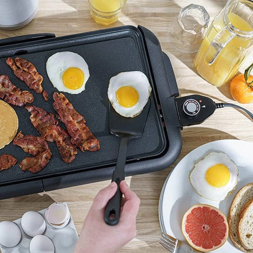 24-Inch Electric Griddle With Adjustable Temperature For Indoor And Outdoor Cooking | Ventumra