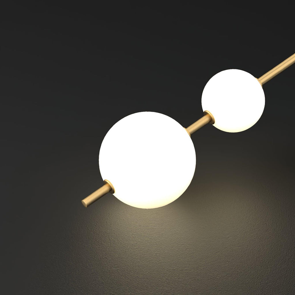 Cerin Vertical Globe Wall Lamp | ventumra