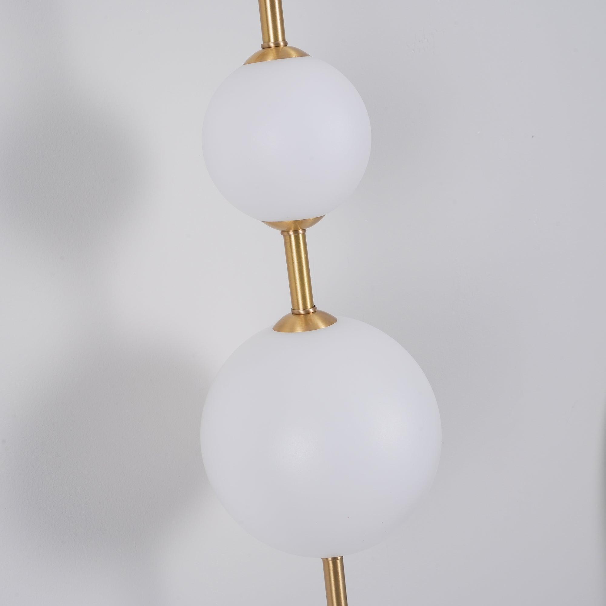 Cerin Vertical Globe Wall Lamp | ventumra