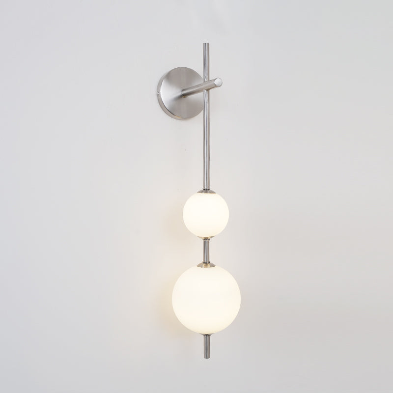 Cerin Vertical Globe Wall Lamp | ventumra