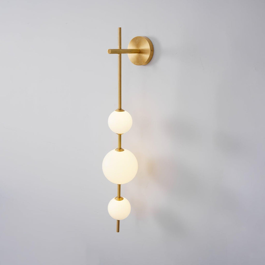 Cerin Vertical Globe Wall Lamp | ventumra