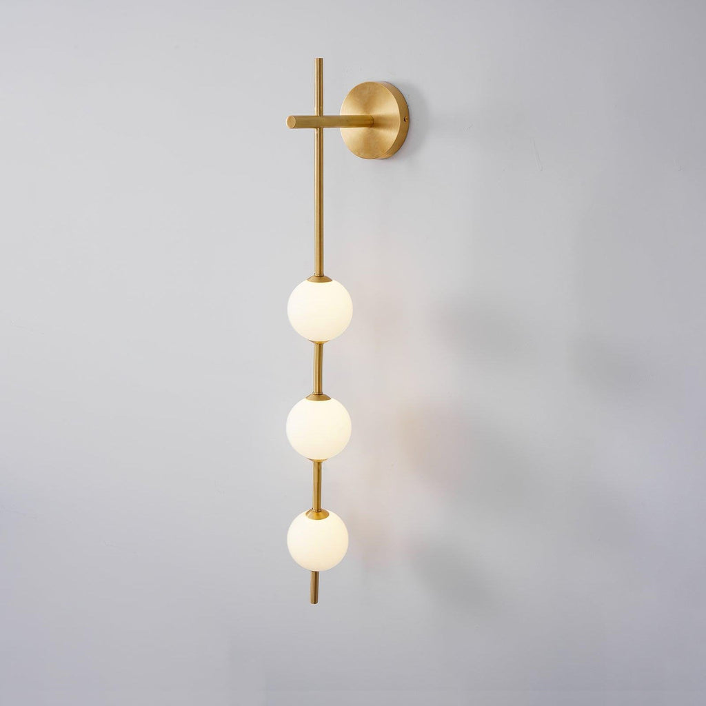 Cerin Vertical Globe Wall Lamp | ventumra