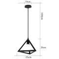 FerraVane Vintage Iron Pendant Lamp For Living Spaces