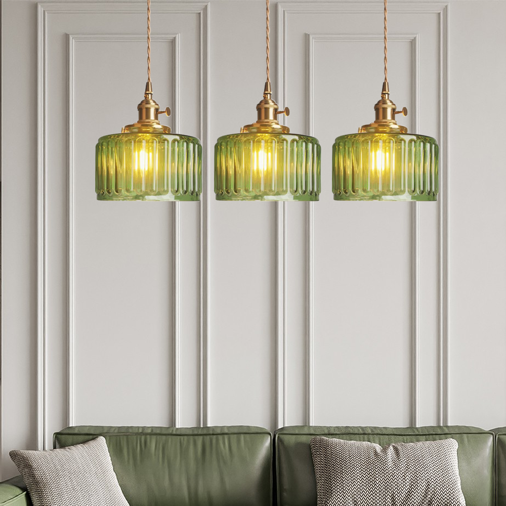 Liora Crystal Pendant Light With Glass Shade Timeless Elegance