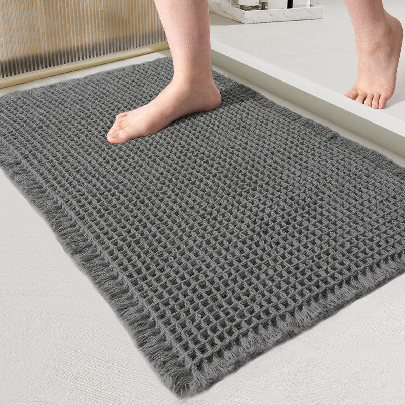 NexaStep Quick-Dry Bath Mat — Ultra-Absorbent Waffle Surface