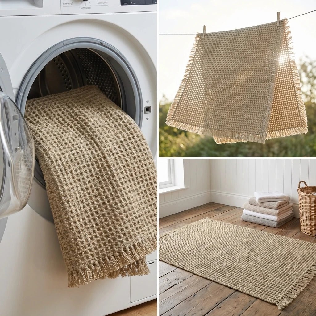 NexaStep Quick-Dry Bath Mat — Ultra-Absorbent Waffle Surface