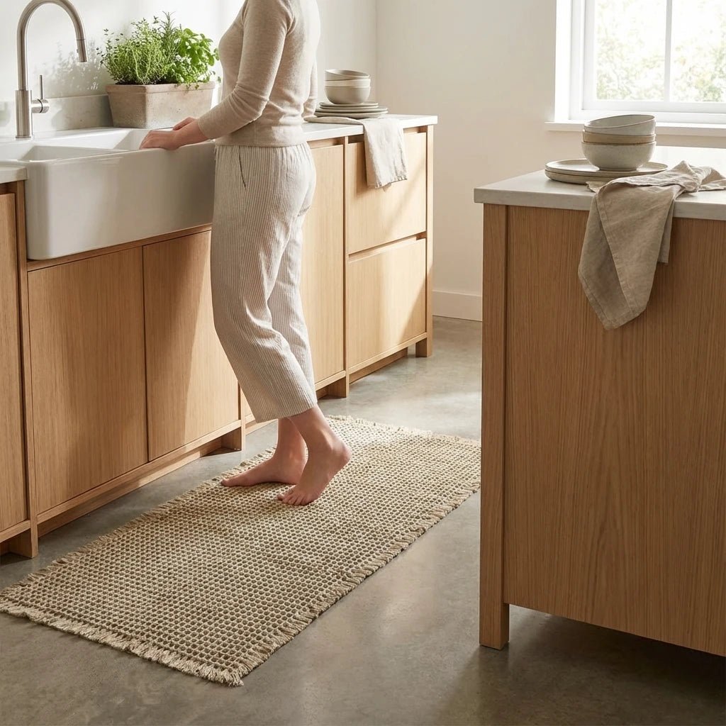 NexaStep Quick-Dry Bath Mat — Ultra-Absorbent Waffle Surface