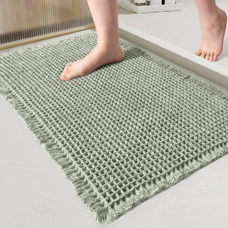 NexaStep Quick-Dry Bath Mat — Ultra-Absorbent Waffle Surface