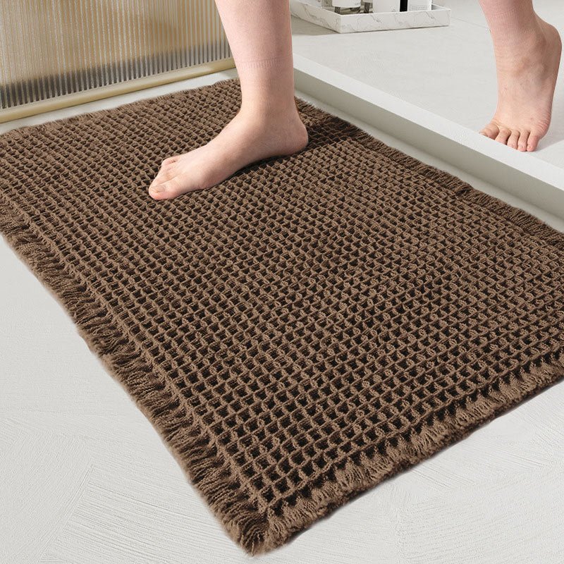 NexaStep Quick-Dry Bath Mat — Ultra-Absorbent Waffle Surface