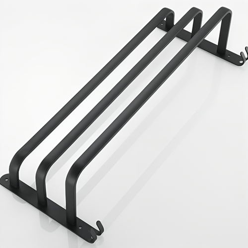Étagère murale de salle de bains en aluminium AeroShelf — 3 poutres renforcées, FlexRack