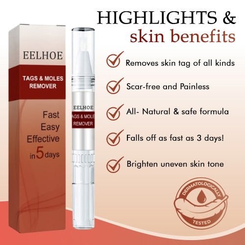 Herbal Wart Remover Precision Pen for Skin Blemishes