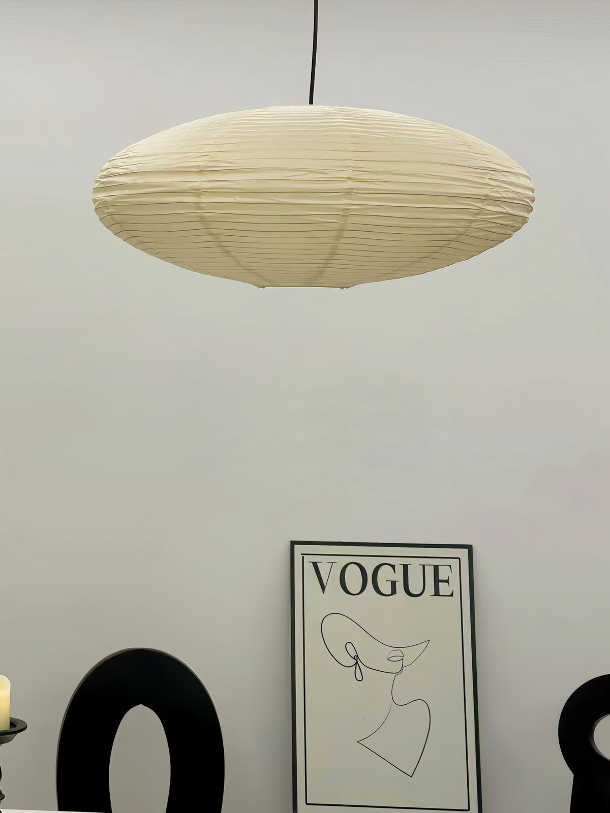 Závěsné světlo Rice Paper Swag | Ventumra