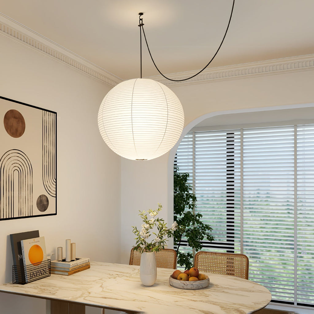 Sylin Pendant Swag Light Mulberry Silk | ventumra
