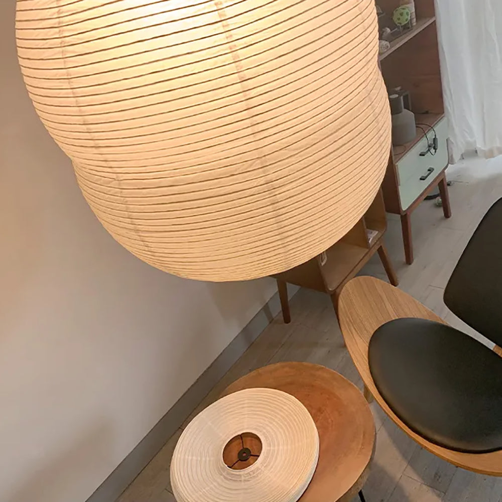 Lyra Washi Paper Mini Pendant Light With Soft Glow by SereneLume