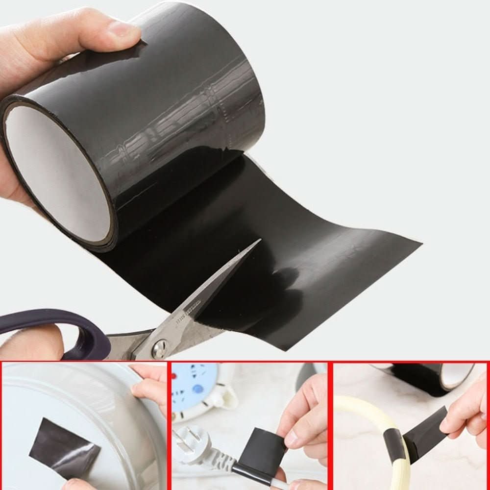 AquaGuard Waterproof Self-Adhesive Repair Tape – Instant Bond to Wet Surfaces