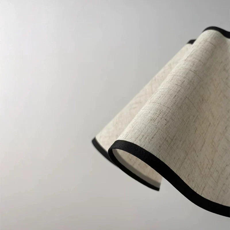 SylvaWave Table Lamp Handcrafted Wavy Desk Light Soft Glow