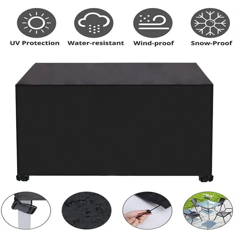 Coberturas para Mobiliário de Jardim BreezeGuard para Todas as Condições Meteorológicas — Proteção Contínua contra Chuva e Detritos