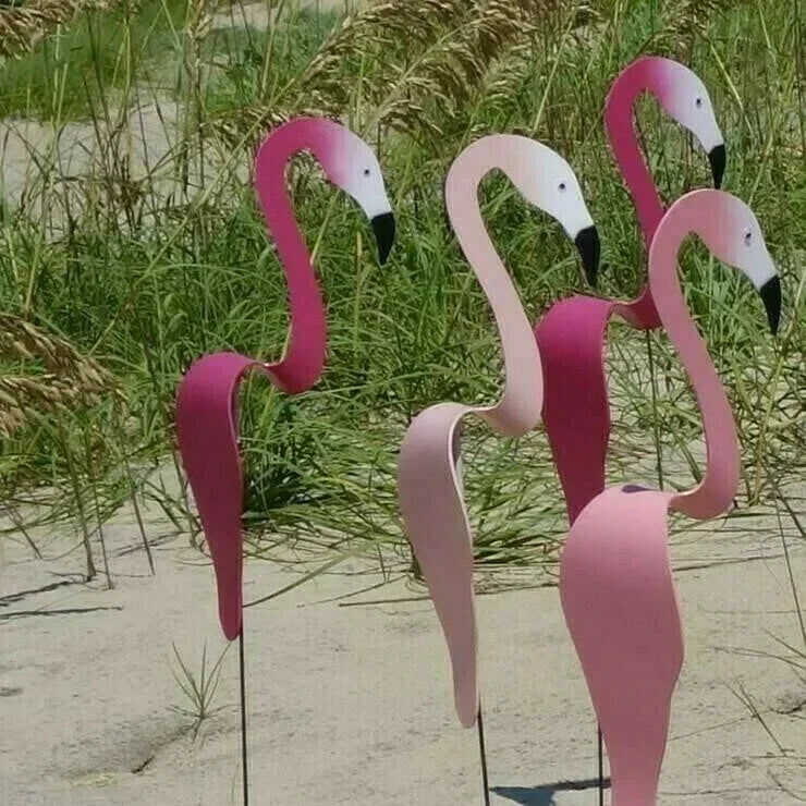 פסל מתכת צף לגינה WhirlWing בצורת ציפור — מונע ברוח