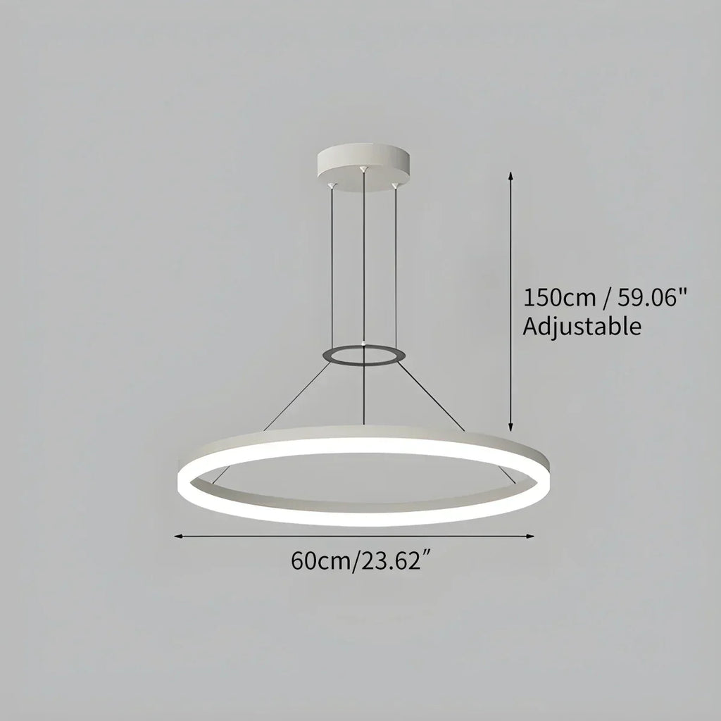 Round LED Pendant Light for Living Rooms and Kitchens | Ventumra