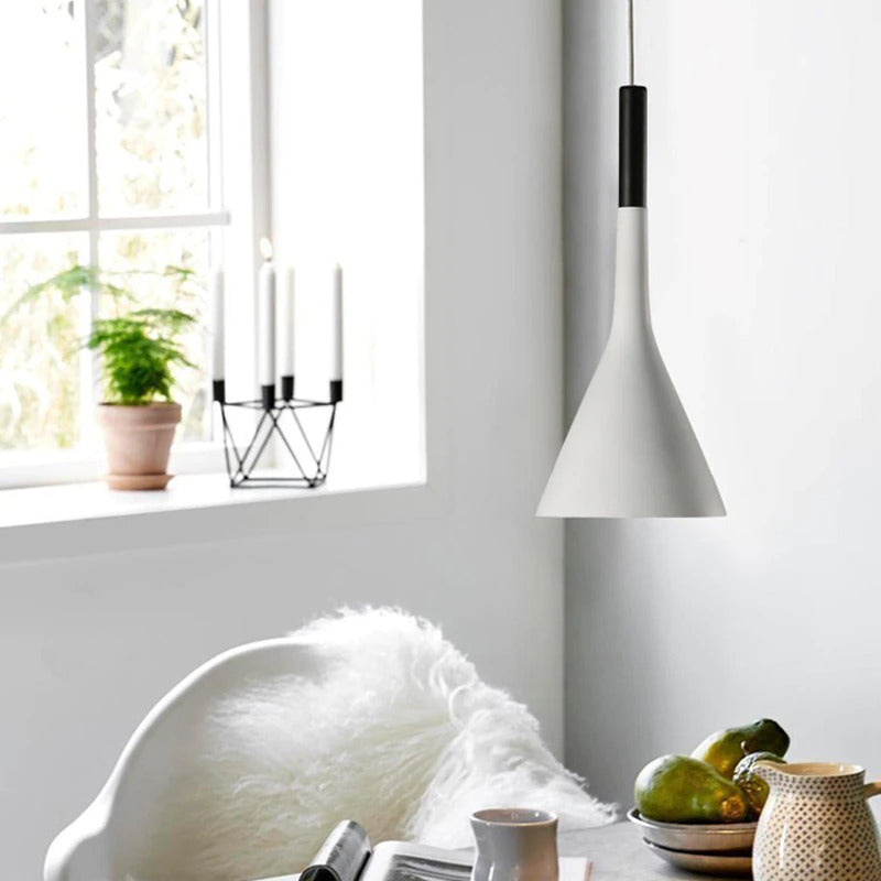 Nordic Modern Pendant Lights With Matte Finishes And Adjustable Height