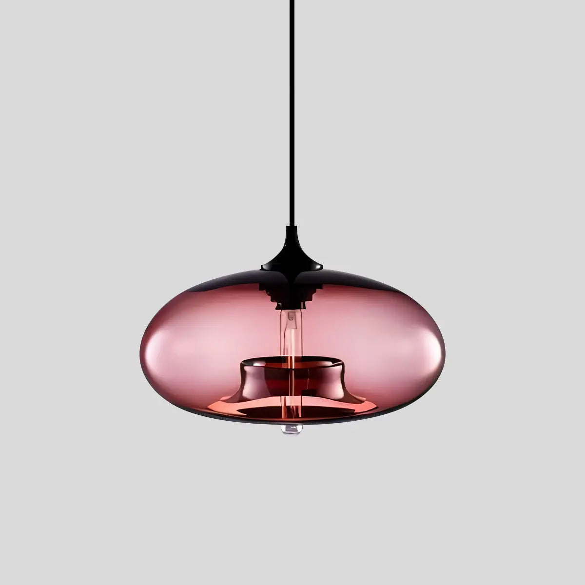 Vibrant Glass Pendant Light For Dining Room Decor | Ventumra