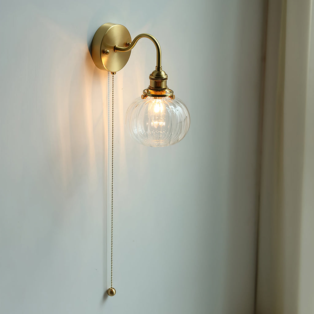 June Vintage Glass Wall Lamp | ventumra