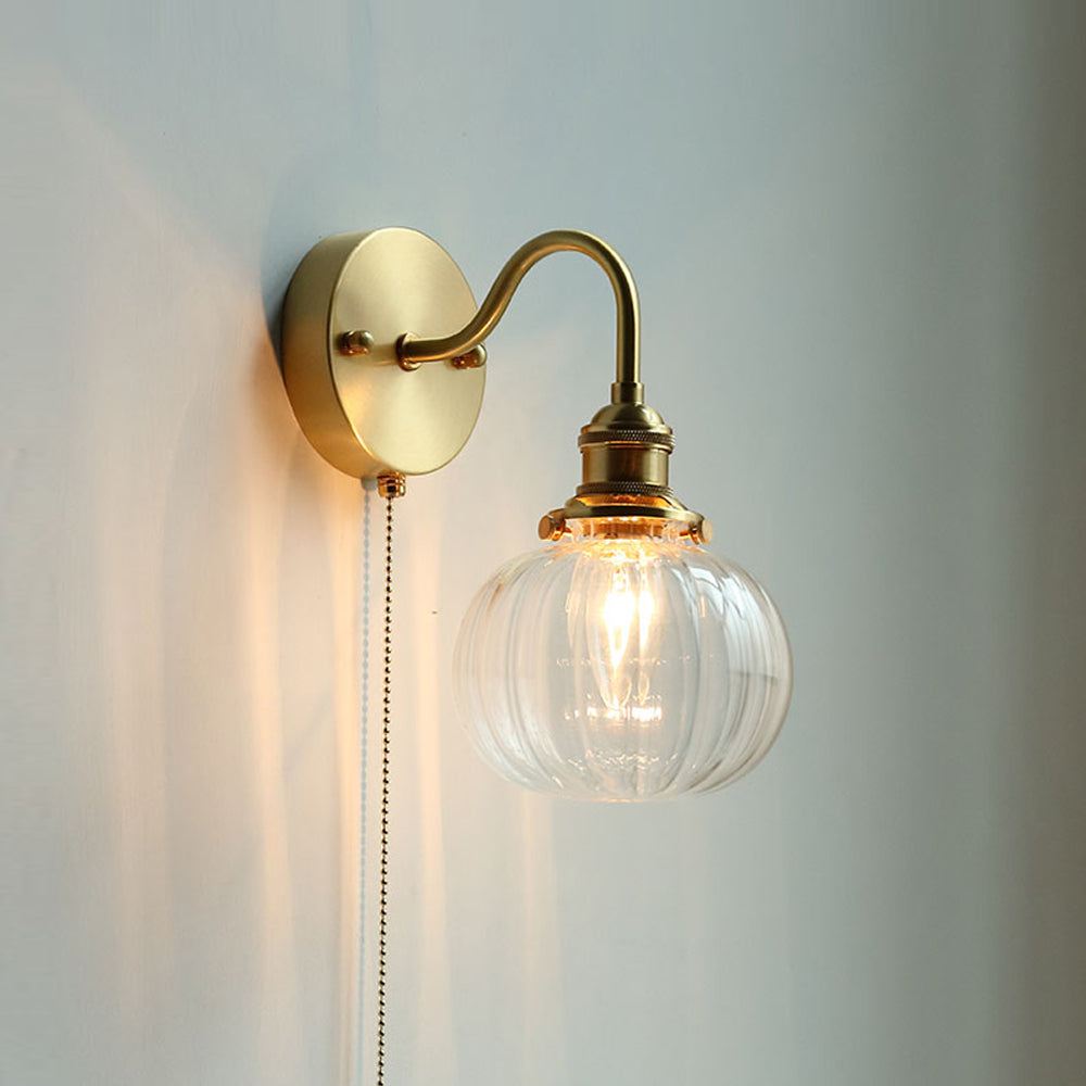 June Vintage Glass Wall Lamp | ventumra