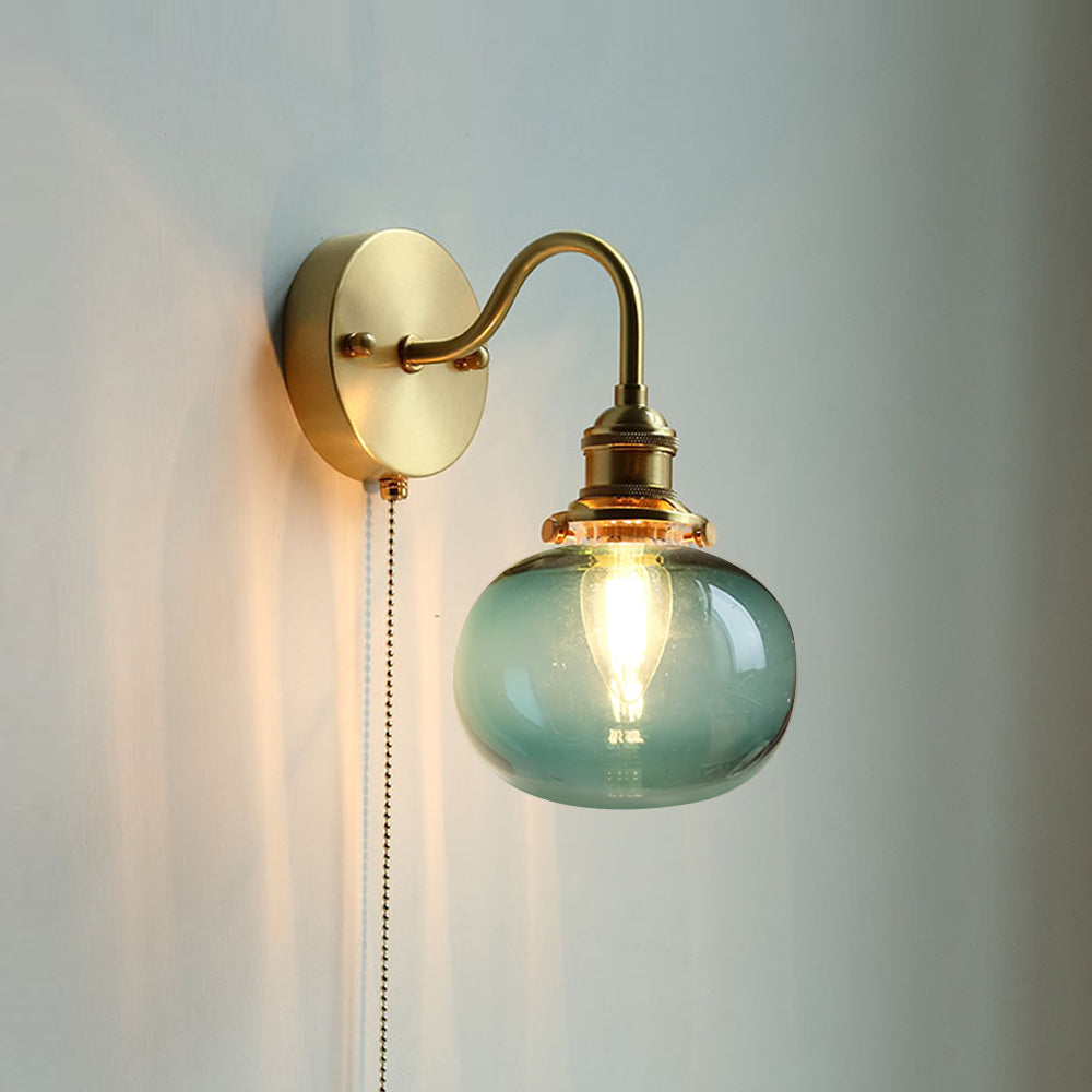 June Vintage Glass Wall Lamp | ventumra