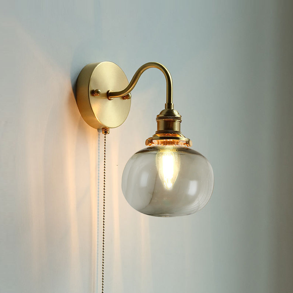 June Vintage Glass Wall Lamp | ventumra