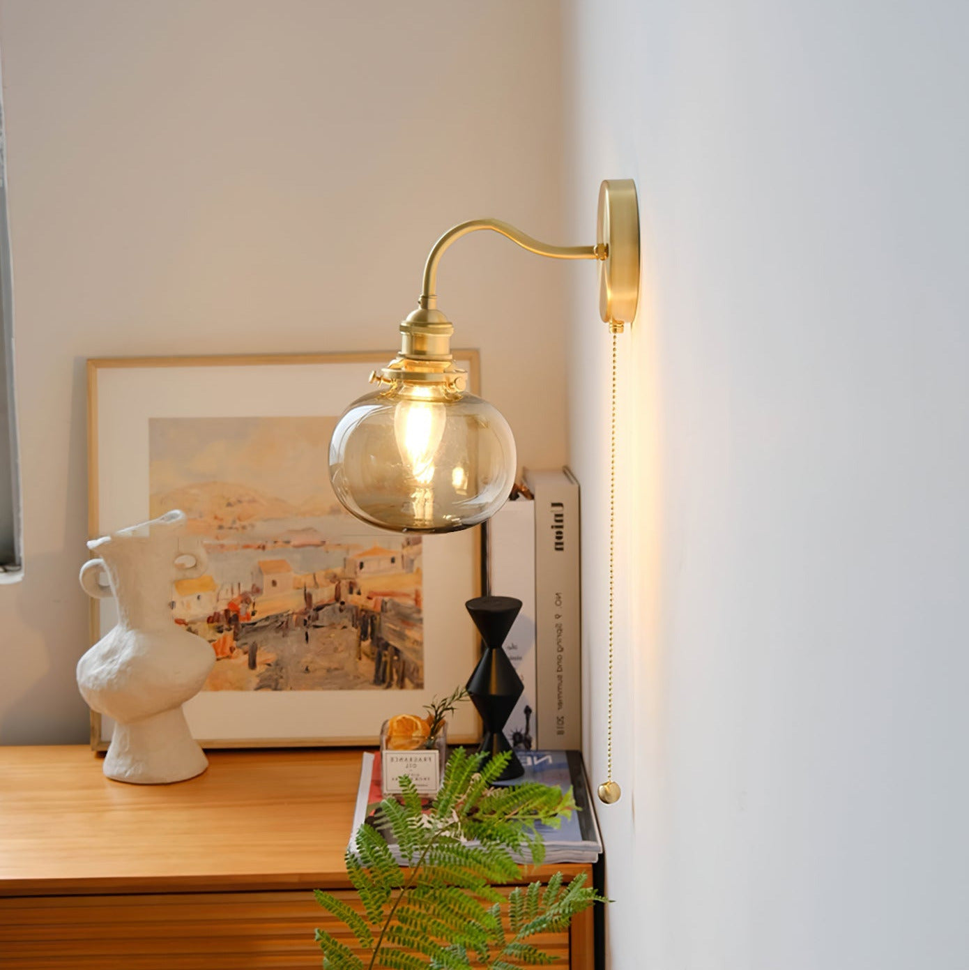 June Vintage Glass Wall Lamp | ventumra