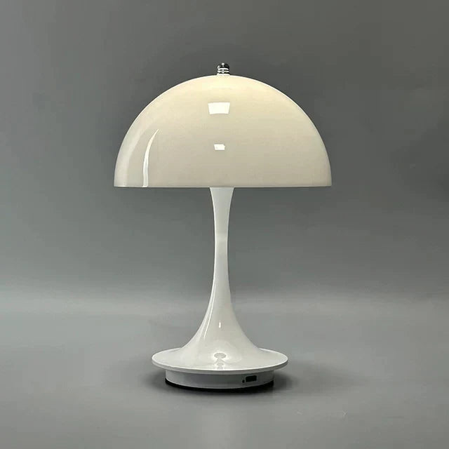 LumiGlide Portable Metal Lampshade for Modern Rooms