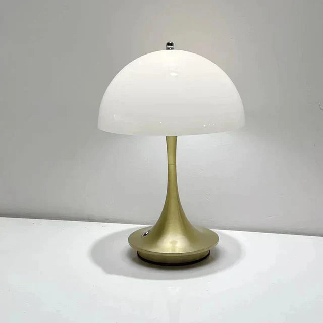LumiGlide Portable Metal Lampshade for Modern Rooms