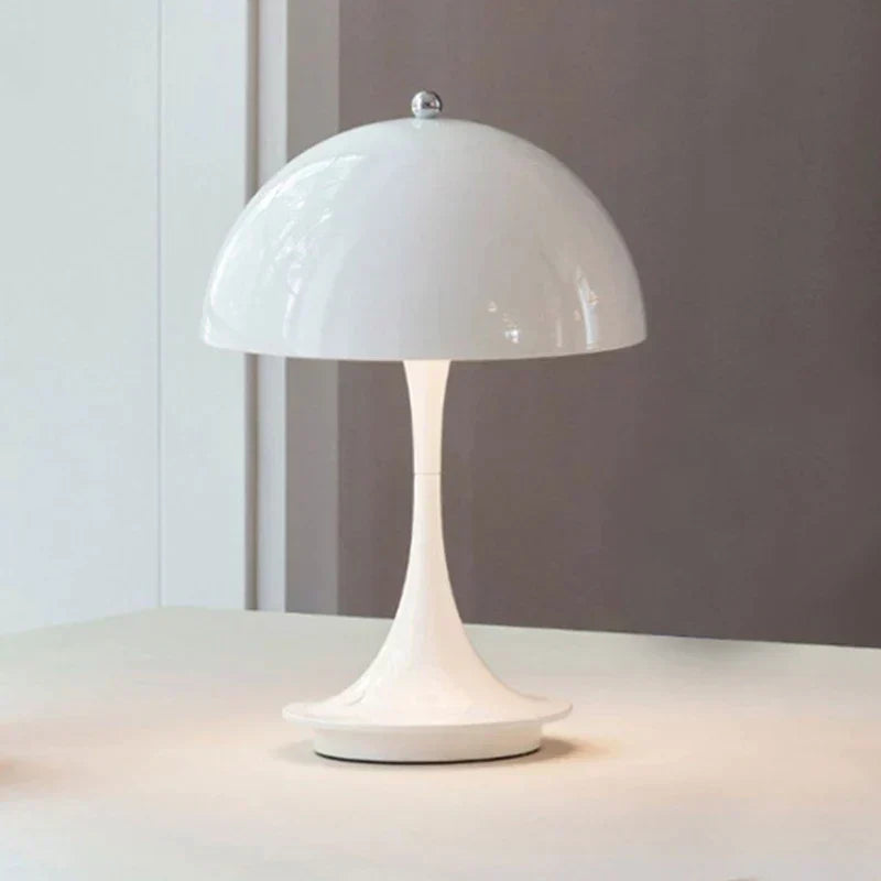 LumiGlide Portable Metal Lampshade for Modern Rooms