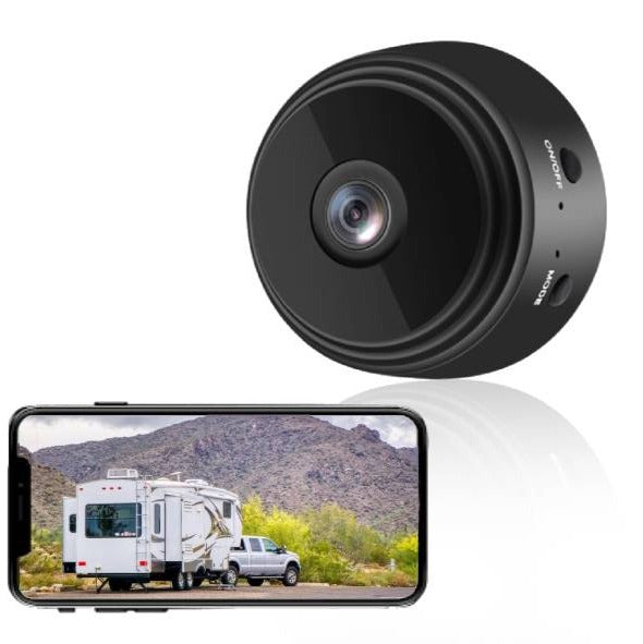 Trådlös HD 1080P-backkamera - 32 GB SD-kort ingår utan extra kostnad