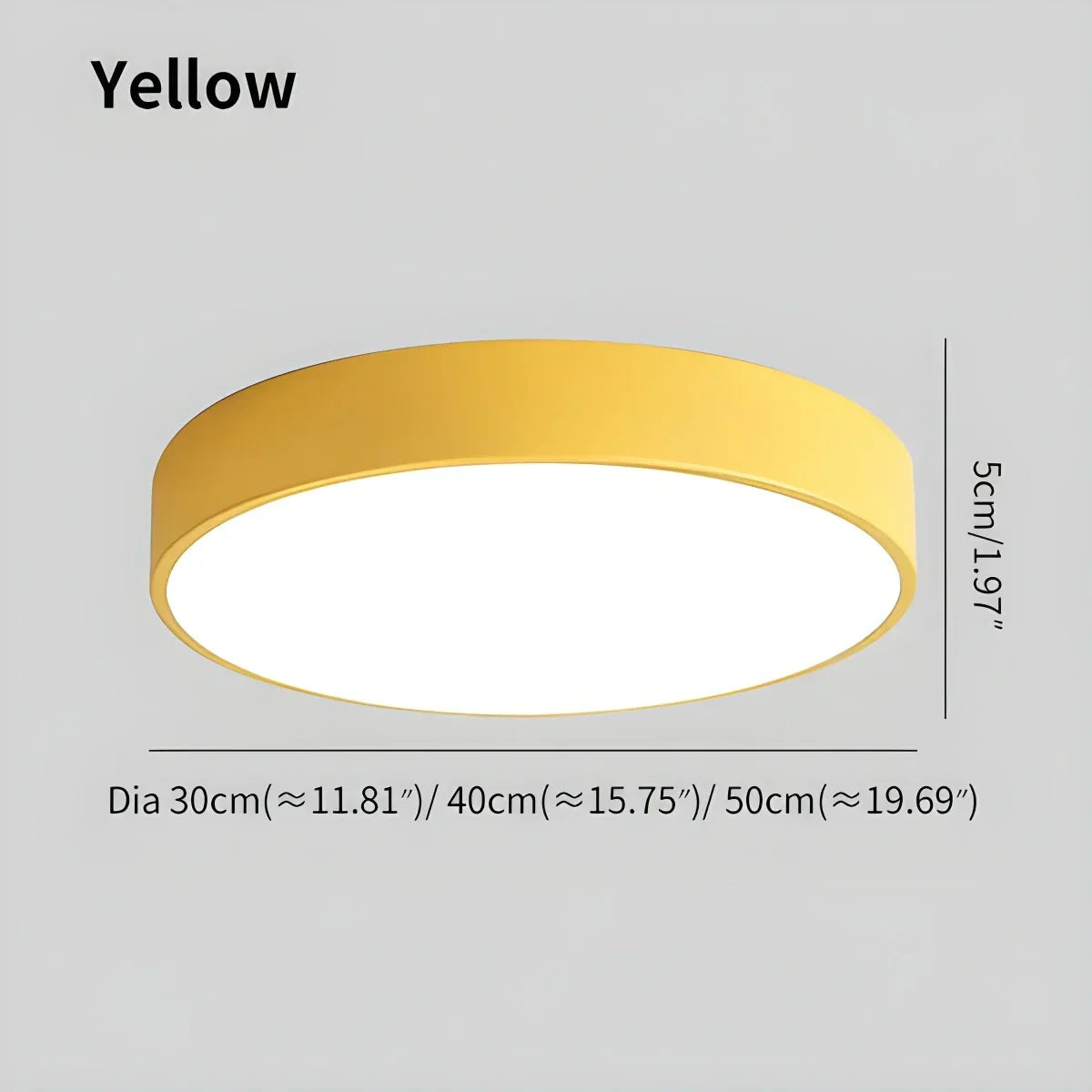 Candeeiro de teto LED Macaron, luminária circular minimalista para interiores modernos | Ventumra