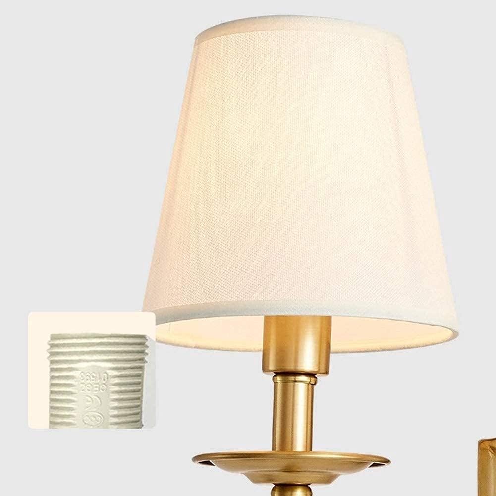 Chloe Vintage Fabric Shades Wall Lamp | ventumra