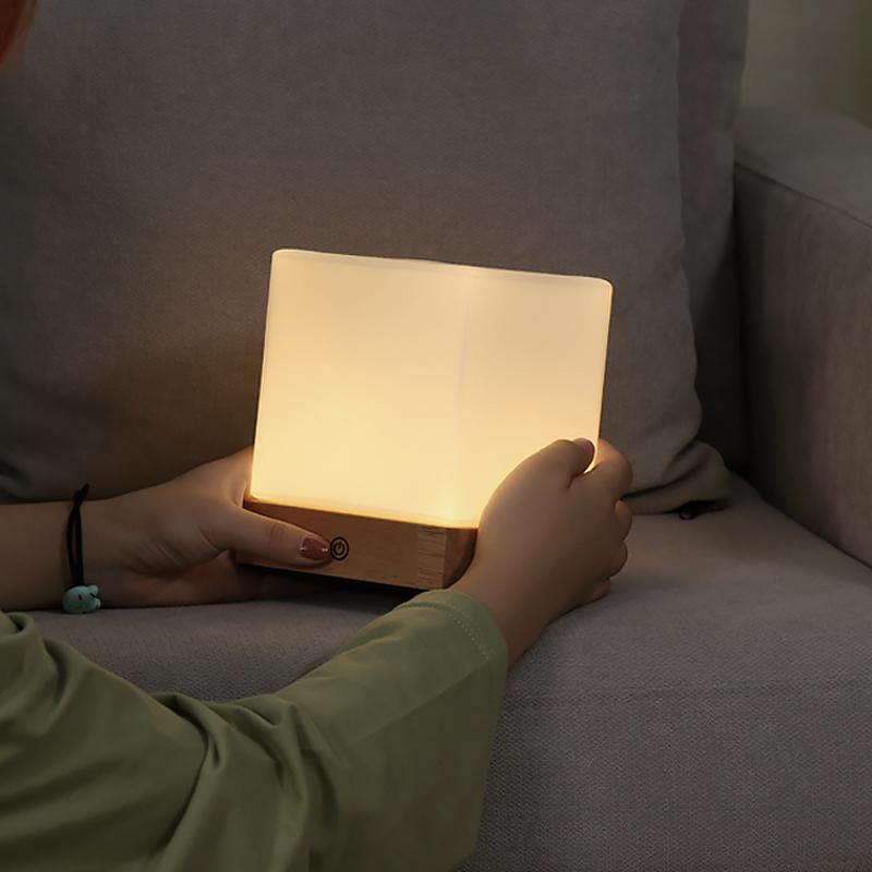 LumiNord Compact Nordic LED Desk Lamp Cordless And Portable