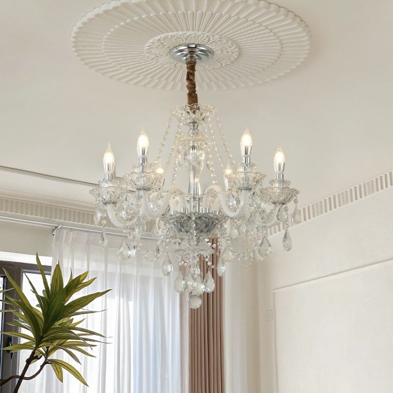 Silva Chandelier  French Crystal Living Room Dining Room | ventumra