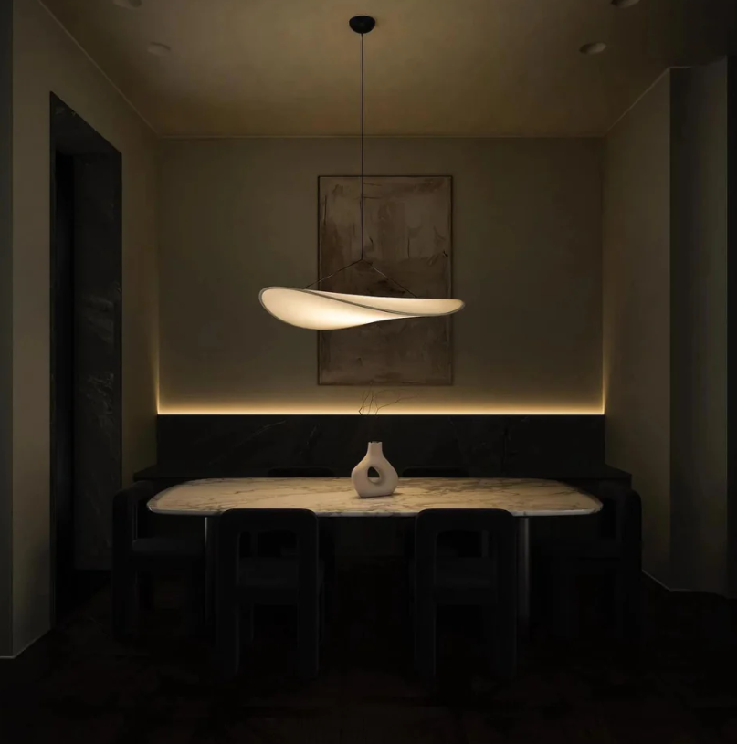 AuroraNook Japandi Pendant Chandelier For Calming Glow