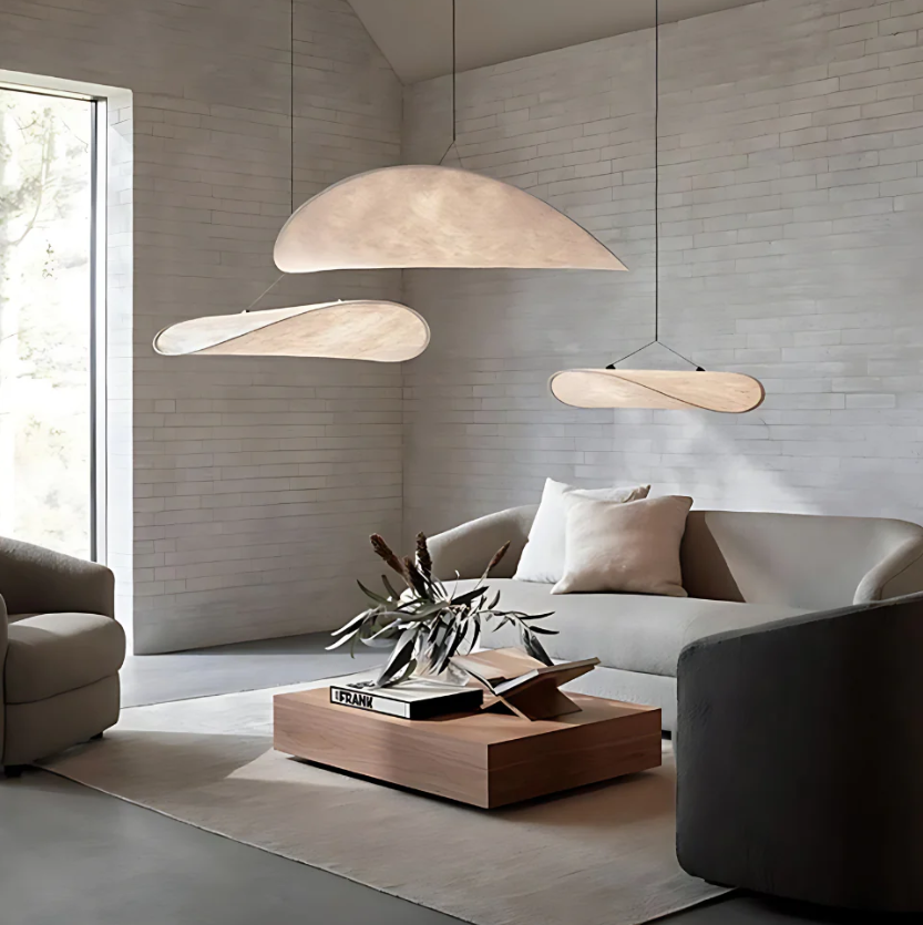 AuroraNook Japandi Pendant Chandelier For Calming Glow